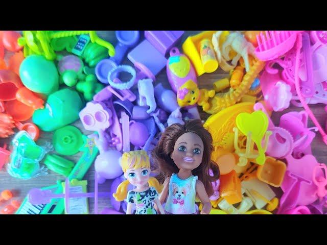 Toys from colorful stores at the color festival