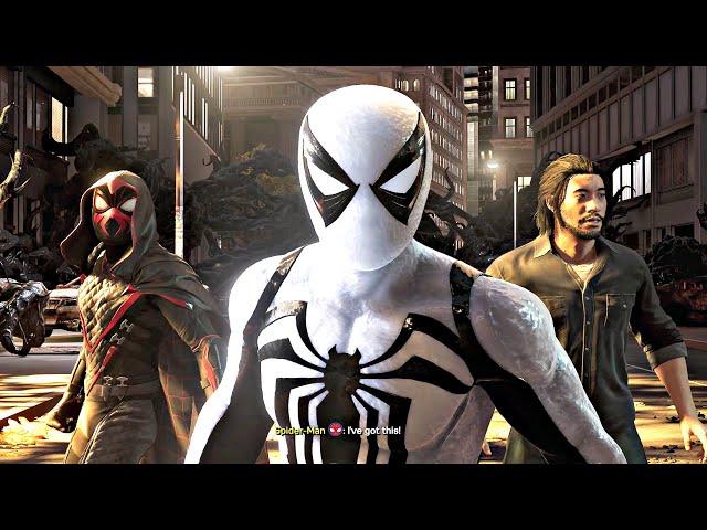 Spider-Man 2 Anti-Venom Transformation Scene 2023 (PS5) 4K 60FPS