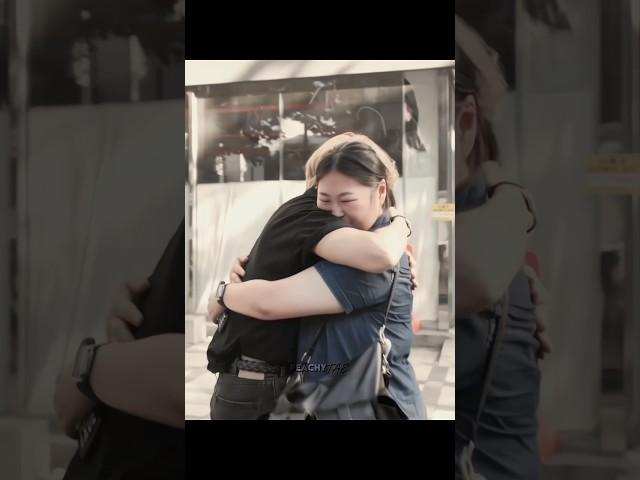 This moment lives in my head. The way Taehyung hugged her—she's so lucky.