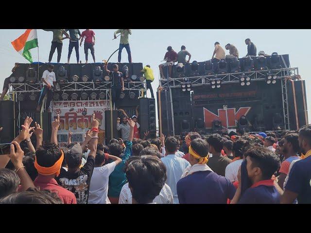 Dj NK Vs Dj KANIKA COMPETITION KALKA JYOT YATRA BULANDSHEHR 2023