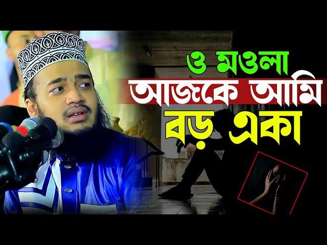 ও মওলা আজকে আমি বড় একা।sayed mokarram bari waz virel। new waz video sayed mokarram bari।