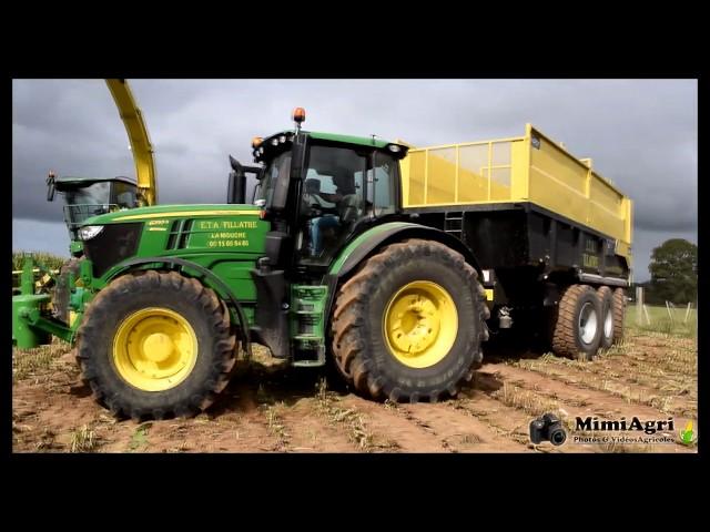 Ensilage avec une remorque peu courante | HARDY | ETA Fillâtre