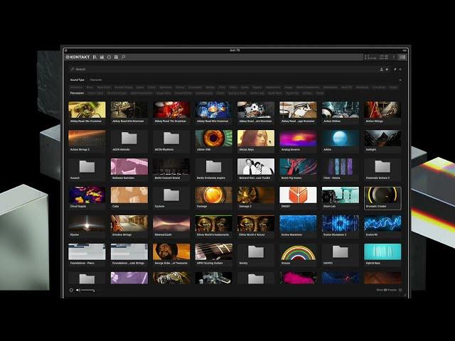 Synth and Software - Native Instruments Kontakt 7 browser