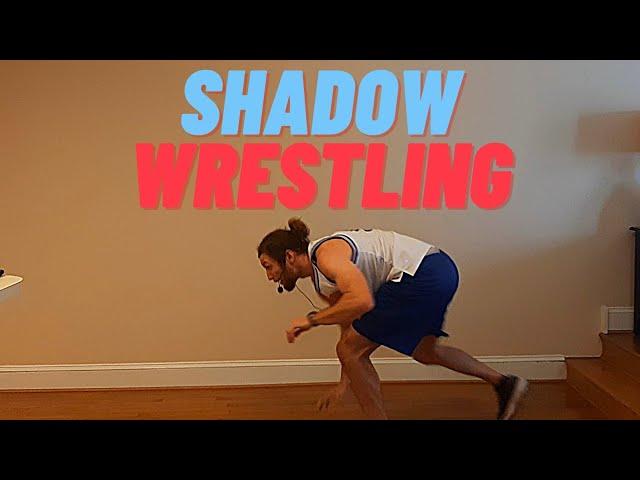 10 Min Shadow Wrestling Workout - At Home Wrestling Drills