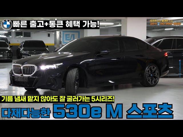 BMW 530e M 스포츠 플러그인 하이브리드 연비 출력 두 마리 토끼!(feat.즉출/프로모션)