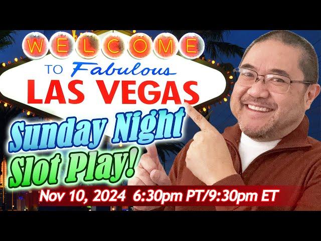  Live Slot Play from Las Vegas! My First Live here as a Resident!