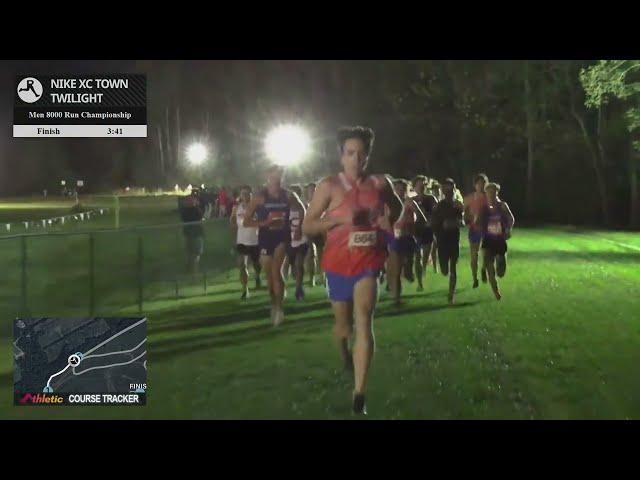 Men's 8K Championship NCAA DIII Pre Nationals   Nike XC Town Twilight 2024 [Full Replay]