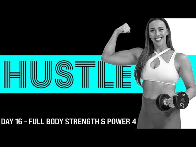 Quick Dumbbell Full-Body Strength & Power Workout!