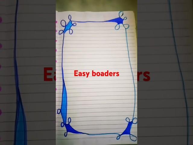 Easy boarder designs#art#hardwork#like#subscribe my channel