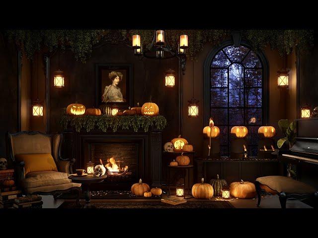 Secrets of the Dark ManorCozy Halloween Ambience, Rain and Thunder Sounds For Sleep & Spooky Dreams