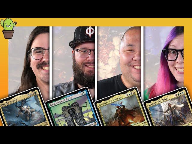 Positively EXQUISITE Commander ft. Mother of Cards | Disa VS Omo VS Abaddon VS Aragorn