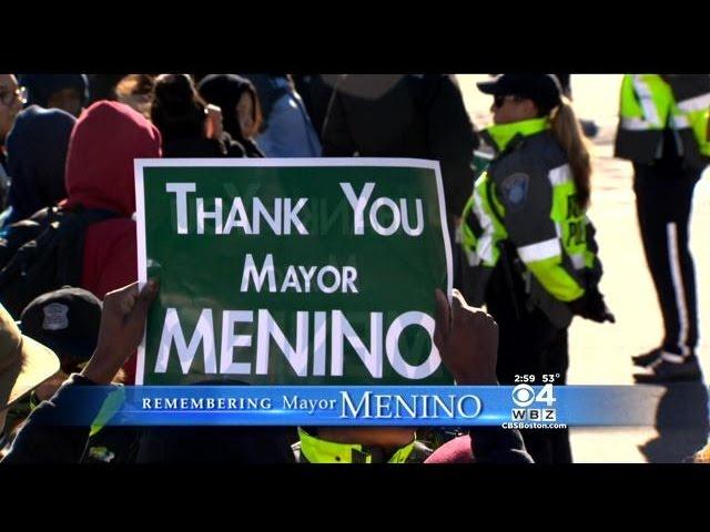 Mayor Tom Menino Mourned With Procession And Funeral Service