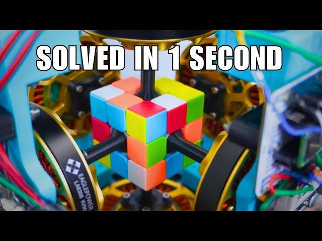 I Built a Rubik's Cube Solving Robot