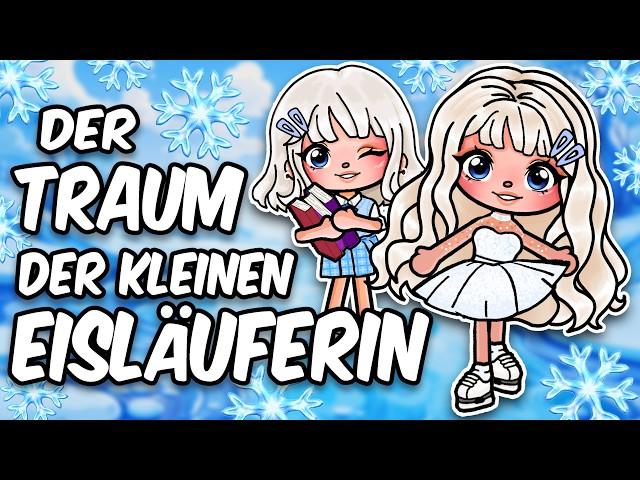  Der FILM  EXTRA LANGE GESCHICHTE ️ DIE EISLAUFPRINZESSIN ️ *ALLE PARTS  DEUTSCHE TOCA BOCA