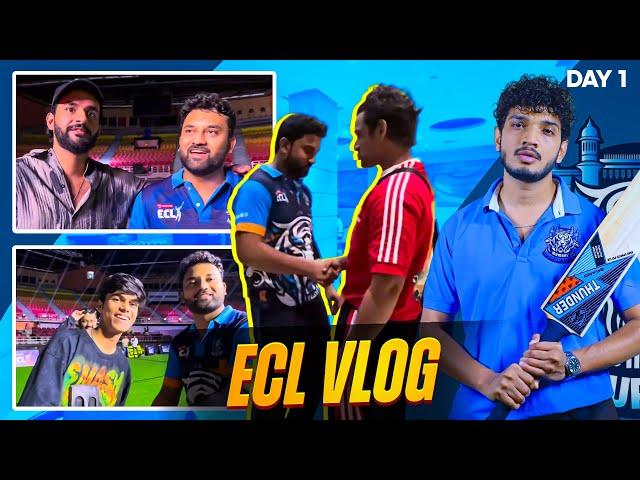 ECL DAY 1 VLOG #arunmashettey #munawarfaruqui #samarath #chintu #mumbai #hyderabadi #fukra #adarshuc