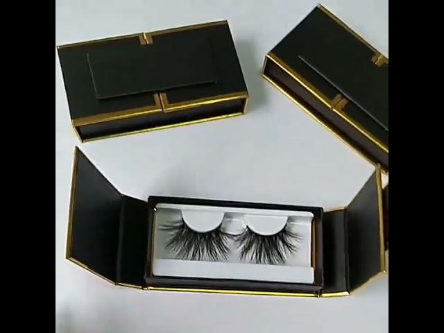 Custom Logo False Eyelashes Packaging Gift Boxes By SUN NATURE #eyelashesboxes #customboxes #shorts