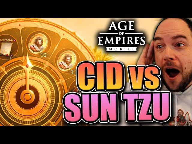 CID vs Sun Tzu Legendary Advent [should you build these combos?] Age of Empires Mobile