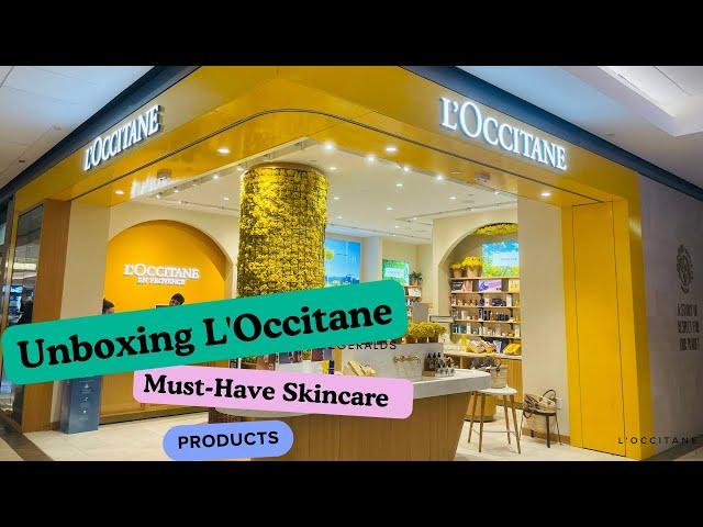 L’Occitane En Provence | Unboxing #loccitane #skincareasmr #french #luxury