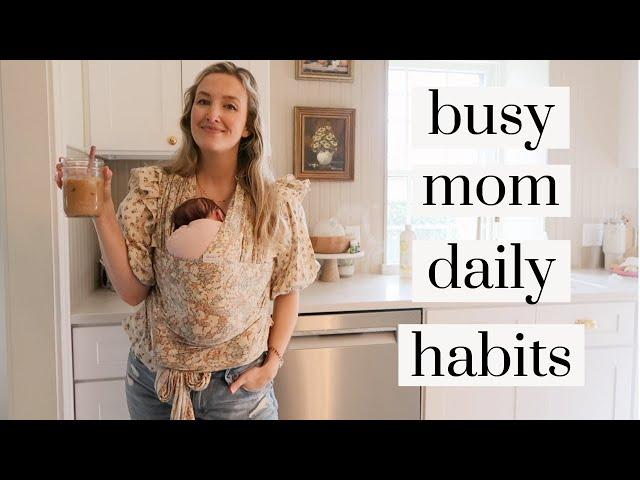 6 life changing habits for energy, mood, productivity (busy mom of 4)