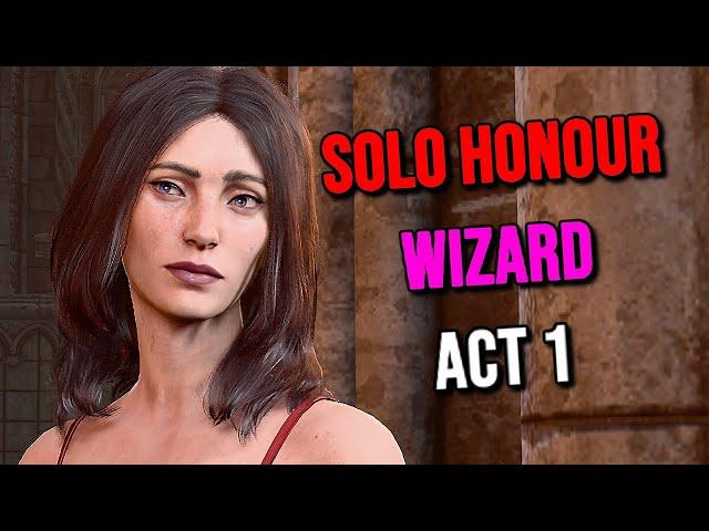 Solo Honour WIZARD Act 1 - Baldur's Gate 3