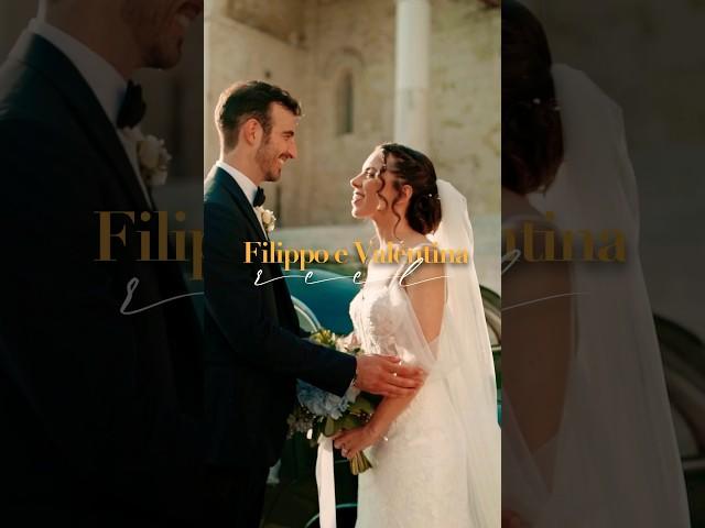 Filippo e Valentina - Reel #shorts #wedding #videomaker #italia #marche #ancona #matrimonio