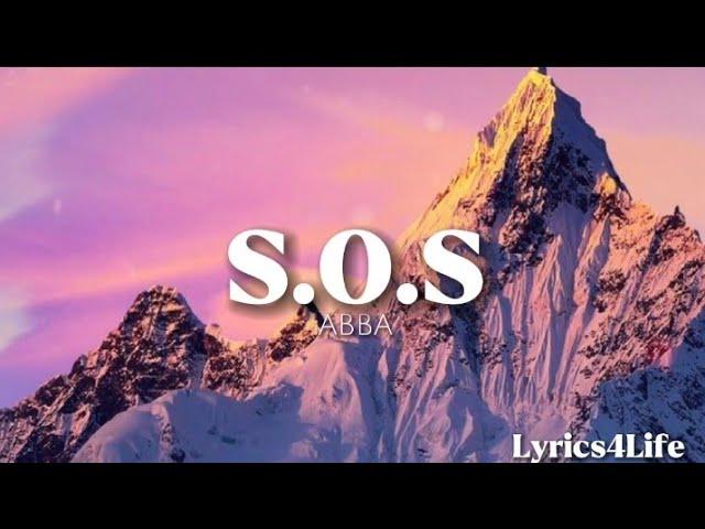 ABBA - S.O.S (Lyrics)