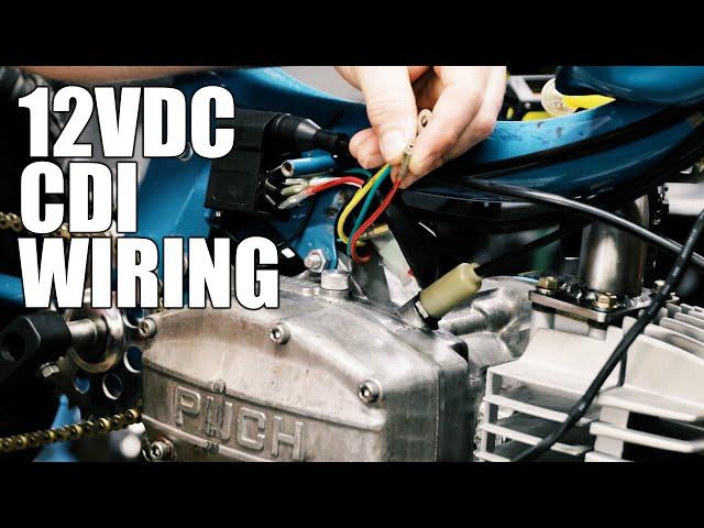 VLOG (confusing) Puch Moped Wiring. 12v DC Voltage Regulator and LED lights