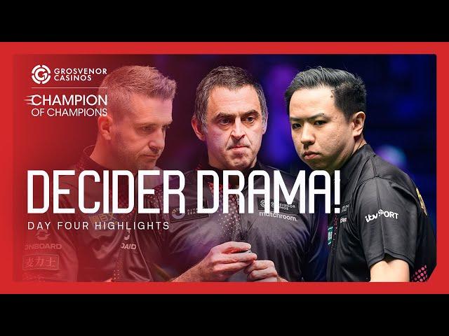 Deciders, Comebacks & Shock Exits!  | Grosvenor Casinos Champion of Champions Day Four Highlights