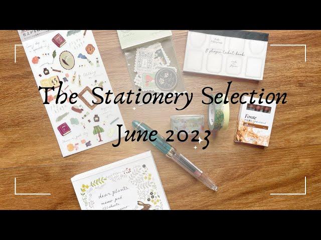 The Stationery Selection - June Unboxing