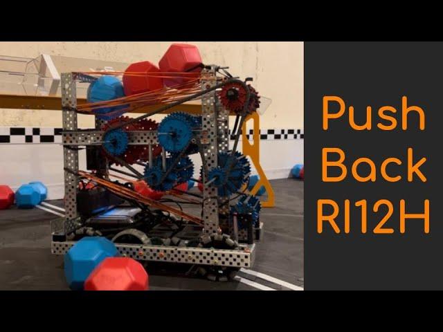 Vex Push Back Robot in 12 Hours