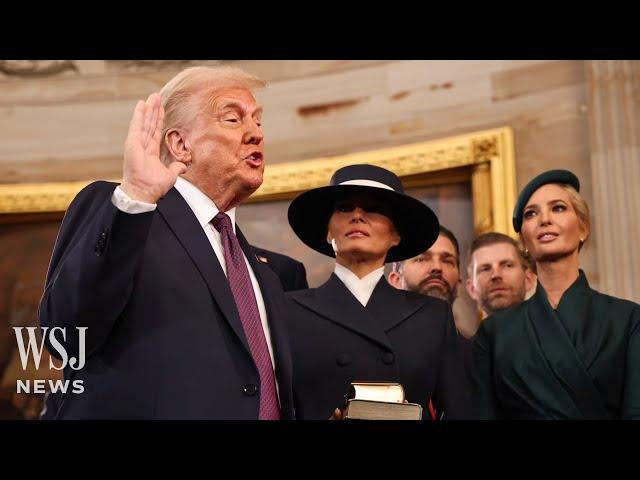 Donald Trump Is Sworn in as 47th U.S. President: Full Oath of Office | WSJ News