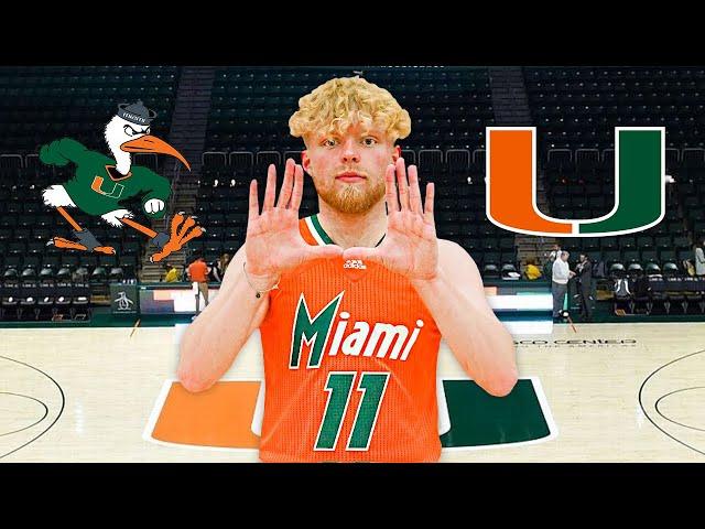 I Went On A D1 Basketball Visit At The University Of Miami!