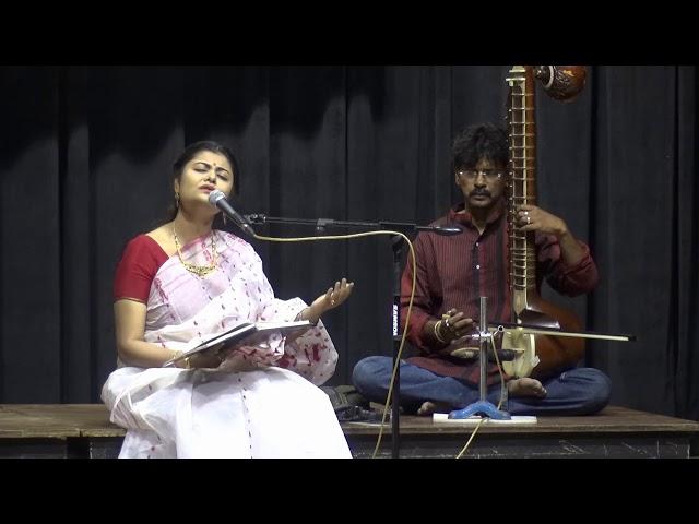 Live Rabindrasangeet by Sanjukta Das | Srinivas Music | Naba Robi Kiron