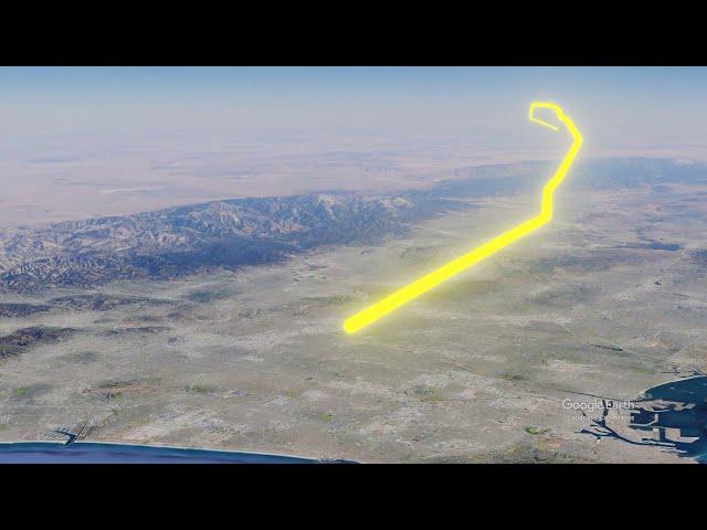 3D KML Route preview - testing addon and flights (no sound)