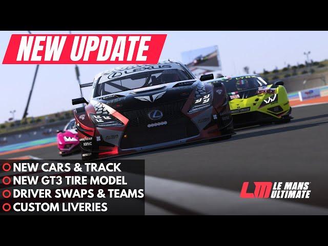 Le Mans Ultimate NEW UPDATE & DLC 5 - EVERYTHING You Need to Know!
