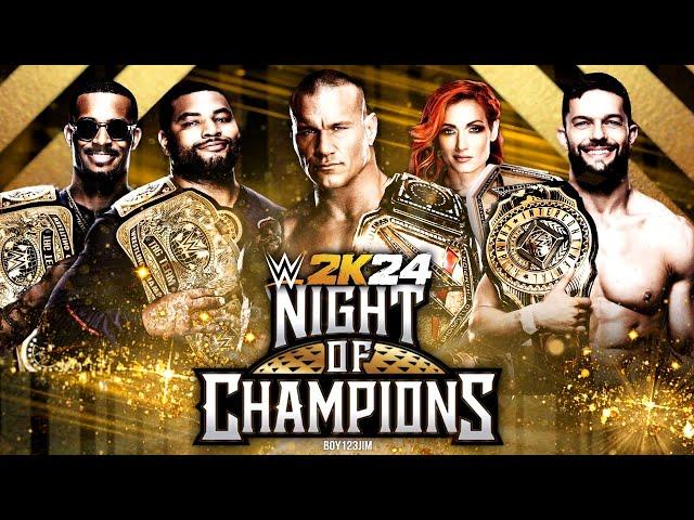 WWE 2K24 Universe Mode: Night Of Champions