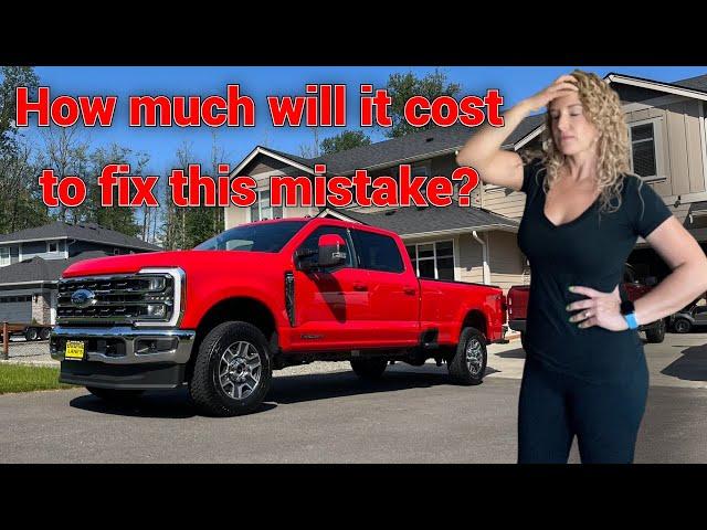 What did I do to my truck now? How much will it cost to fix this time?