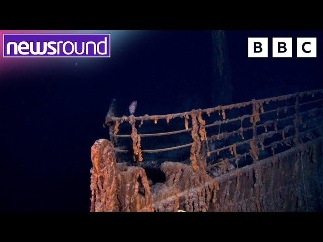 What items were on the famous Titanic ship? | Newsround