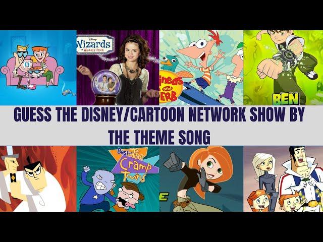 Guess the Disney Channel/Cartoon Network Show by the Theme Song | Guess the Show Challenge