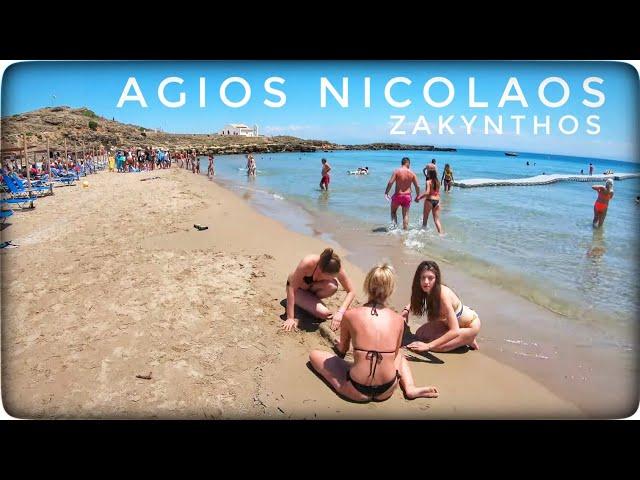 Plaża Agios Nicolaos Beach, Zakynthos, Greece, Grecja