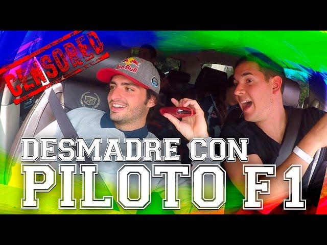 DESMADRE CON PILOTO F1! (Carlos Sainz - Toro Rosso)  | JUCA