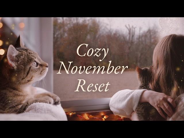 Cozy November Reset  Nourishing Meals, Simple Self-Care, and Resetting Before the Holidays