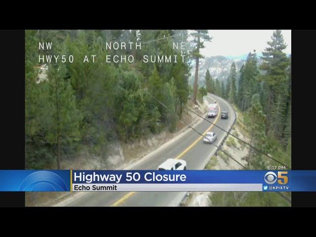 Caltrans Plans 2-Week Closure For Highway 50 Near South Lake Tahoe