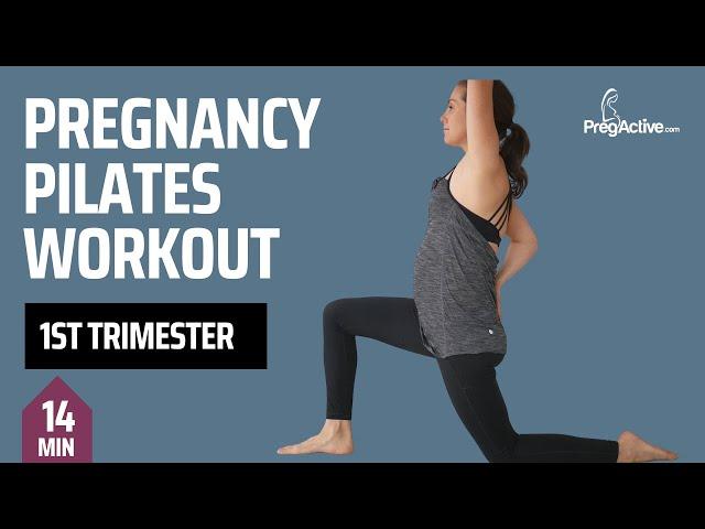 Pregnancy Pilates First Trimester Workout - Safe Full Body Workout