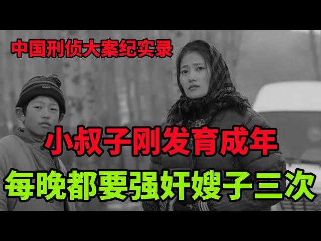 中国刑侦大案纪实录，大陆农村里小叔子与嫂子间羞耻的秘密