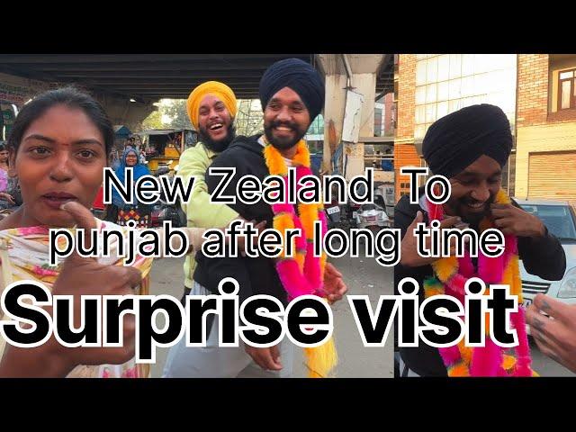 Surprise vist 2024 / Newzeland to india  after long time / indo canadaian jalandhar