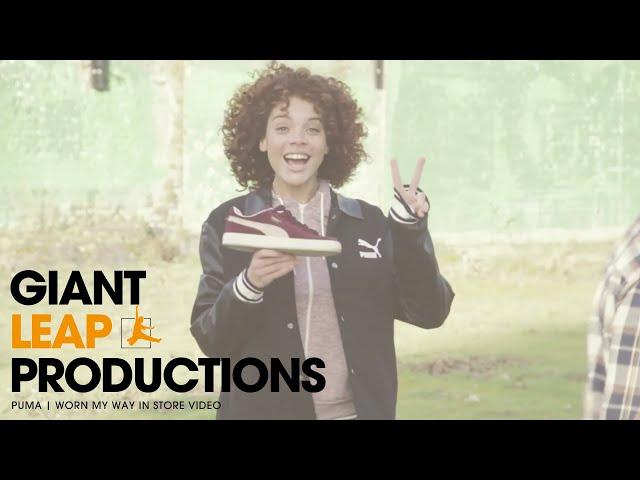 #puma #video Puma Worn My Way In Store Video | Video Production Liverpool | Giant Leap Productions