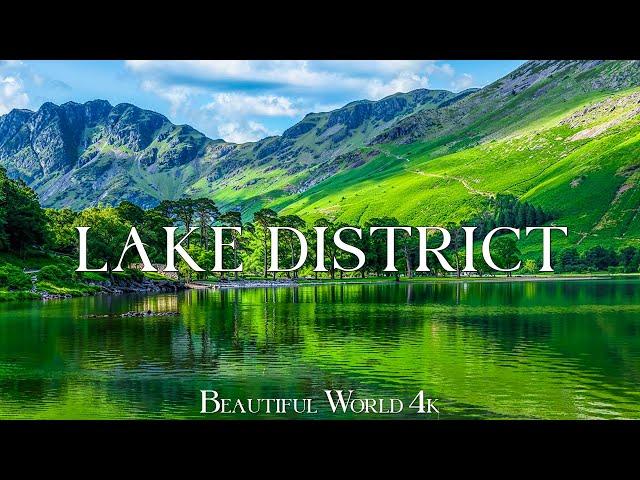 Lake District, UK 4K - Majestic Mountains, Stunning Lakes, and Lush Green Valleys • 4K VIDEO HD