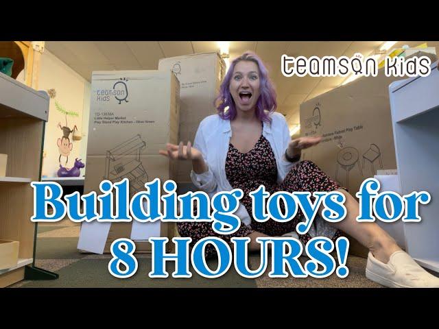 Building all NEW TOYS for the playroom! | Grandma's Playroom Make Over