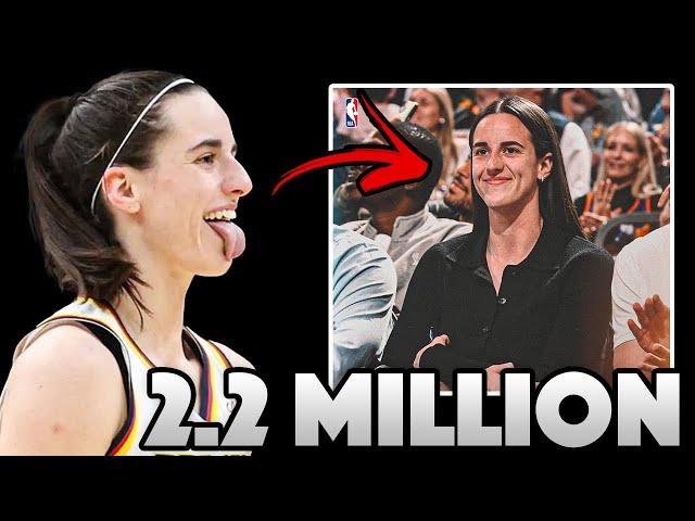 Caitlin Clark Going VIRAL For Her Courtside Tour in the NBA...